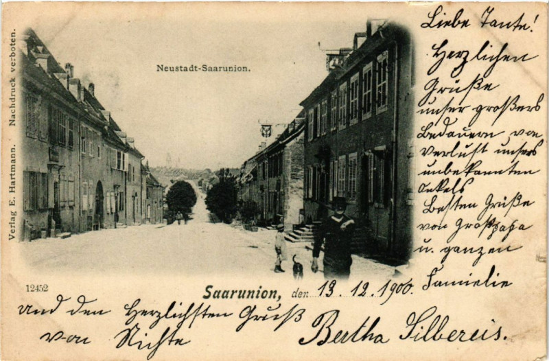 Carte postale ancienne Saarunion