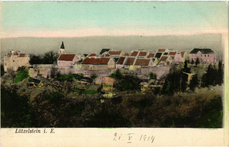 Carte postale ancienne Lutzelstein