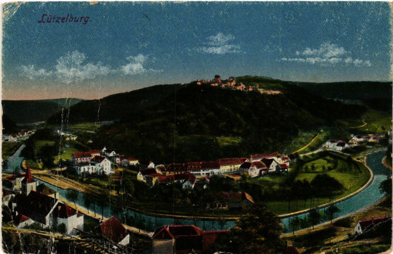 Carte postale ancienne Lutzelburg