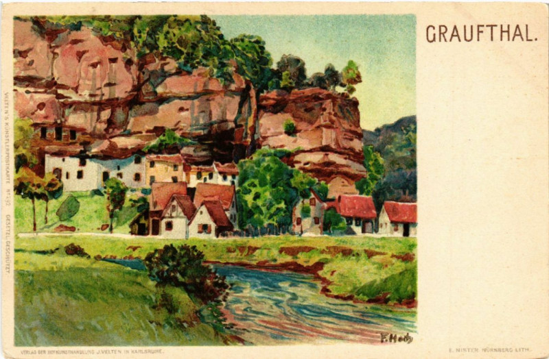 Carte postale ancienne Graufthal