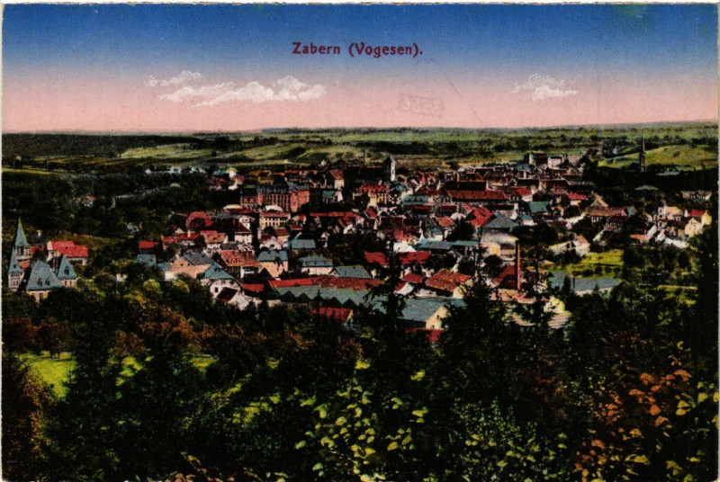 Carte postale ancienne Zabern