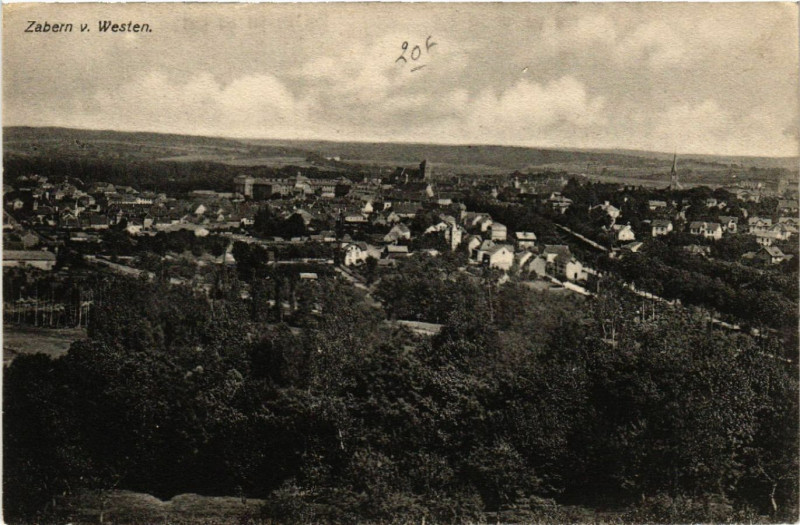 Carte postale ancienne Zabern