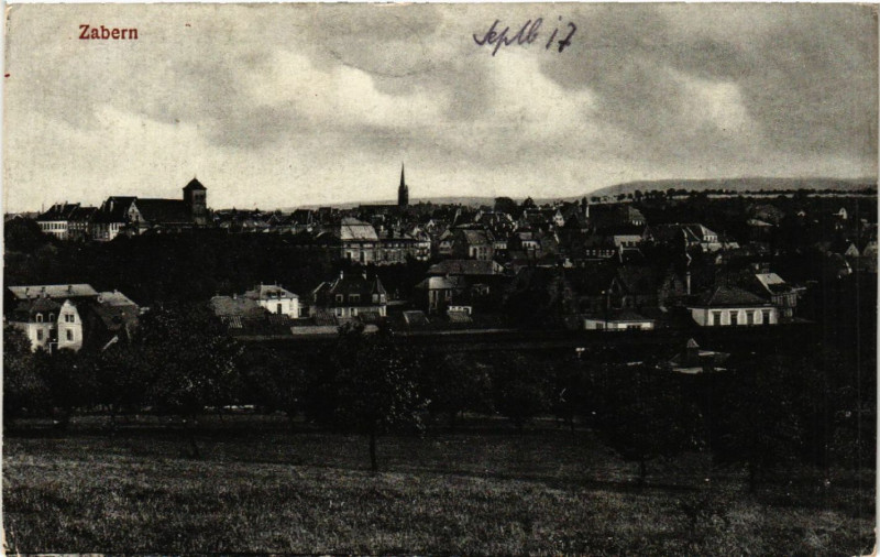 Carte postale ancienne Zabern