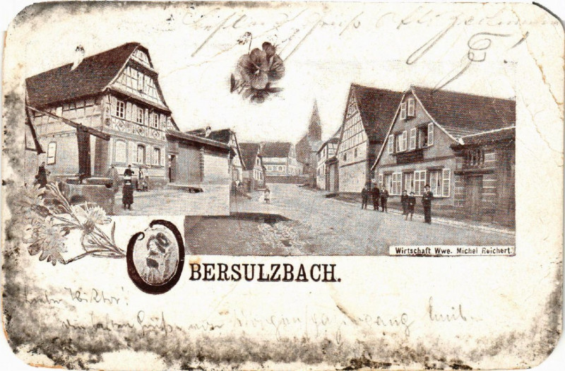 Carte postale ancienne Obersulzbach