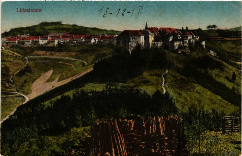 Carte postale ancienne Lutzelstein