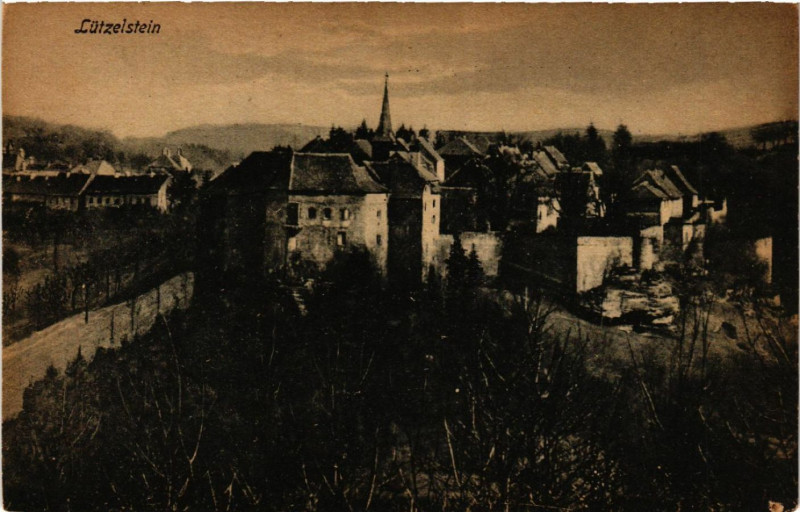 Carte postale ancienne Lutzelstein