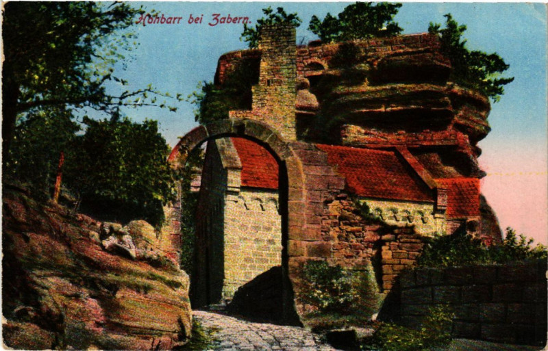 Carte postale ancienne Hohbarr b. Zabern à Barr