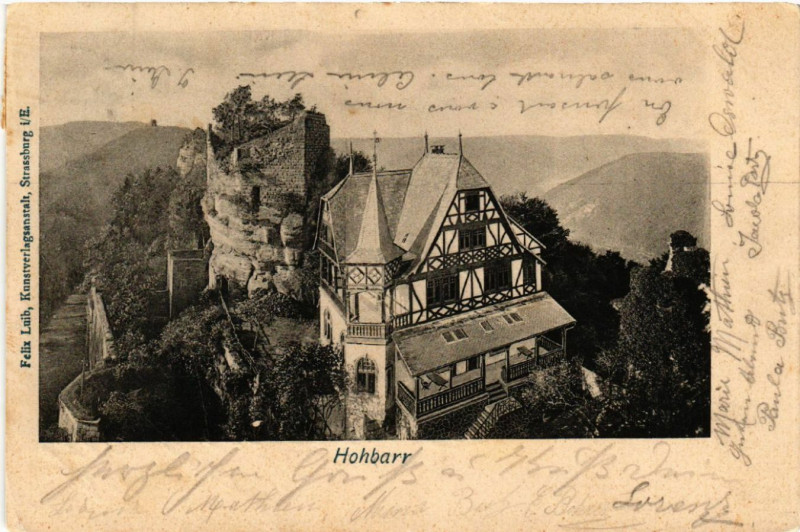 Carte postale ancienne Hohbarr à Barr