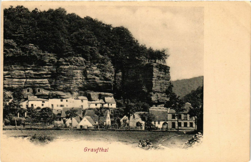 Carte postale ancienne Graufthal