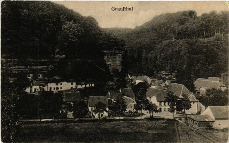 Carte postale ancienne Graufthal