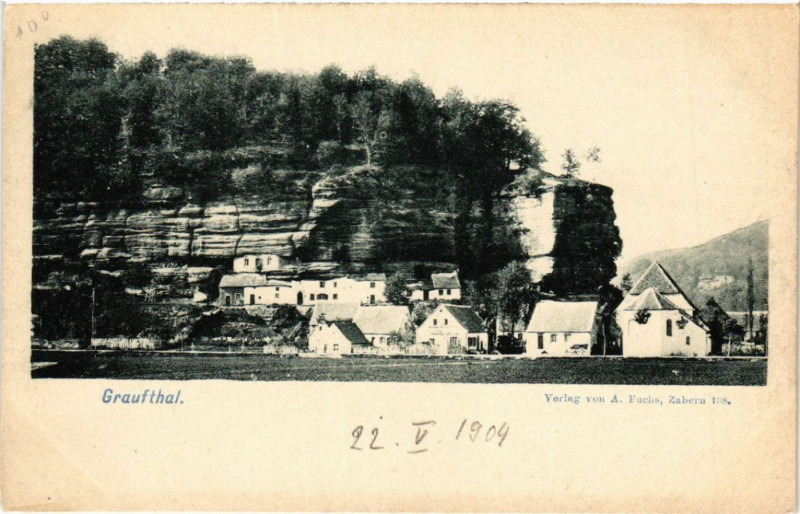 Carte postale ancienne Grauftal