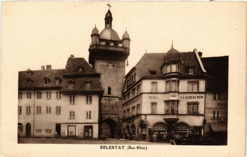 Carte postale ancienne Selestat à Sélestat