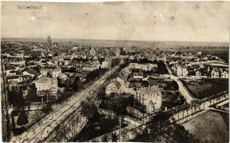 Carte postale ancienne Schlettstadt