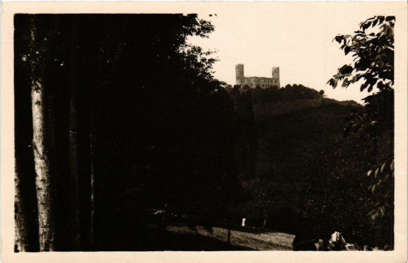 Carte postale ancienne Chateau d'Andlau à Andlau