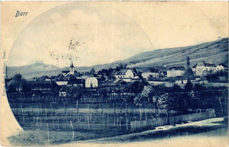 Carte postale ancienne Barr à Barr