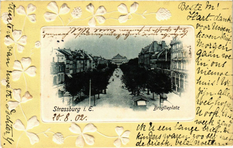 Carte postale ancienne Strassburg