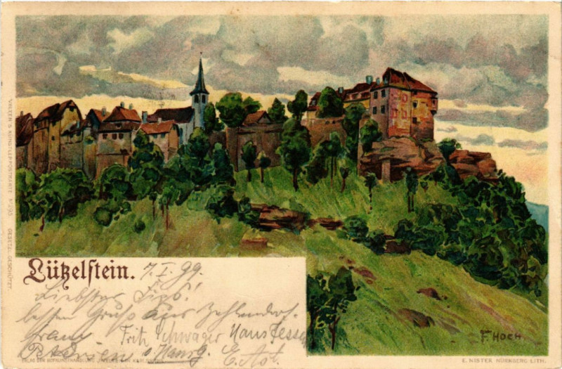 Carte postale ancienne Lukelstein