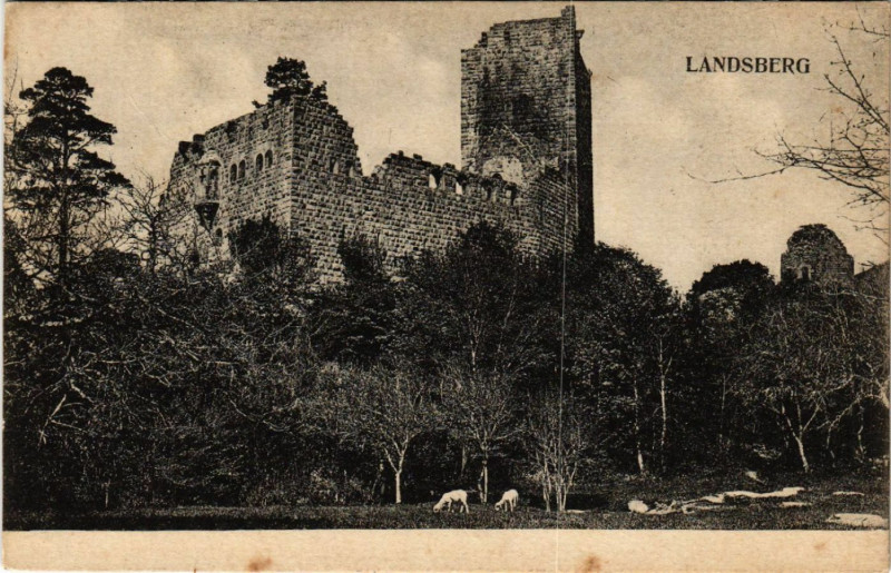 Carte postale ancienne Landsberg à Berg