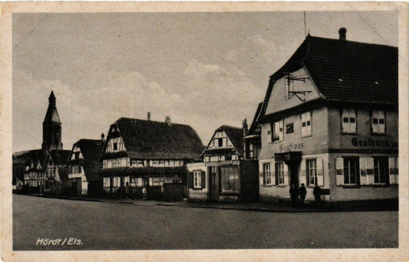 Carte postale ancienne Hordt