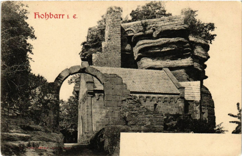 Carte postale ancienne Hohbarr à Barr