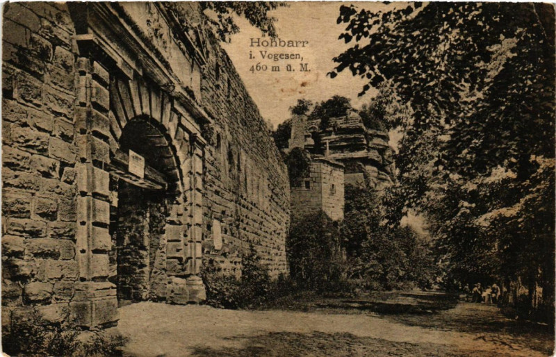 Carte postale ancienne Hohbarr à Barr