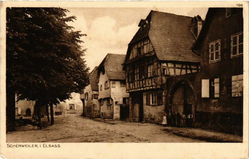 Carte postale ancienne Schereiler i.Elsass