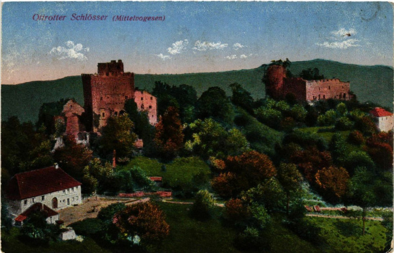 Carte postale ancienne Ottrotter Schlosser à Ottrott