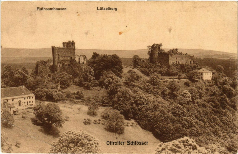Carte postale ancienne Ottrotter Schlosser à Ottrott