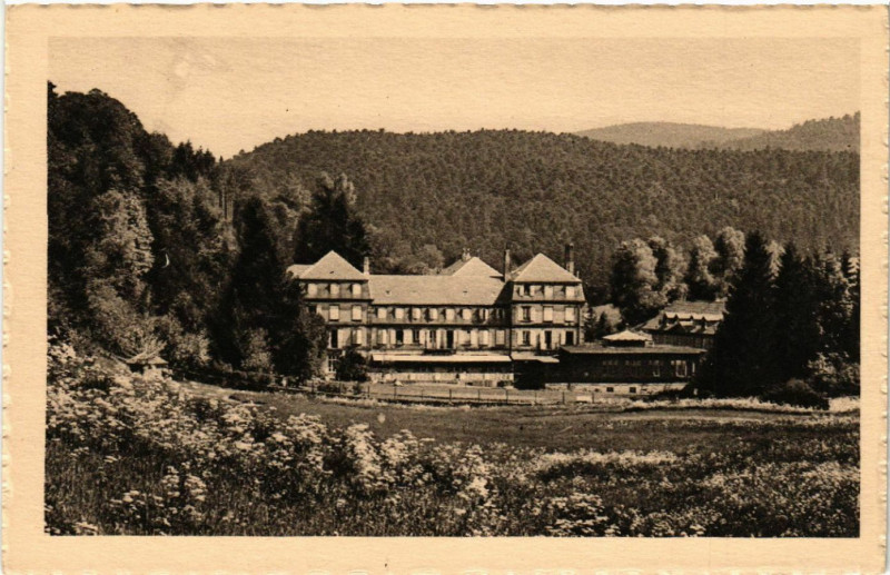 Carte postale ancienne Hohwald-Bas Rhin Grand Hotel