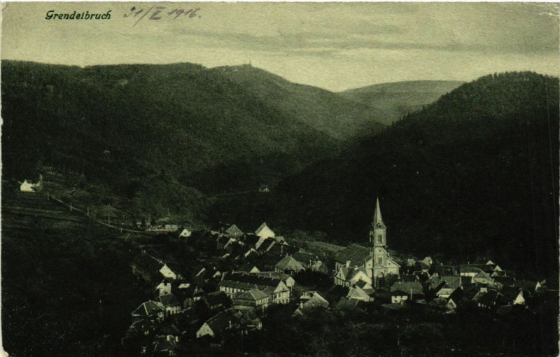 Carte postale ancienne Grendelbruch à Grendelbruch