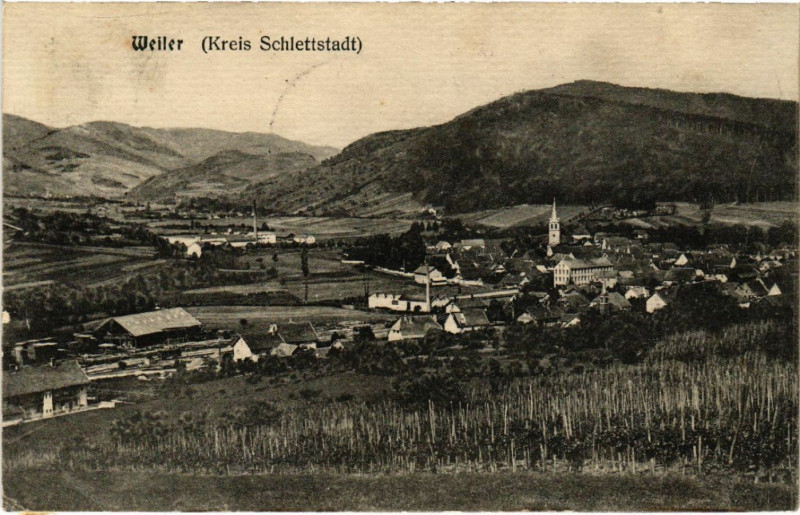 Carte postale ancienne Weiler