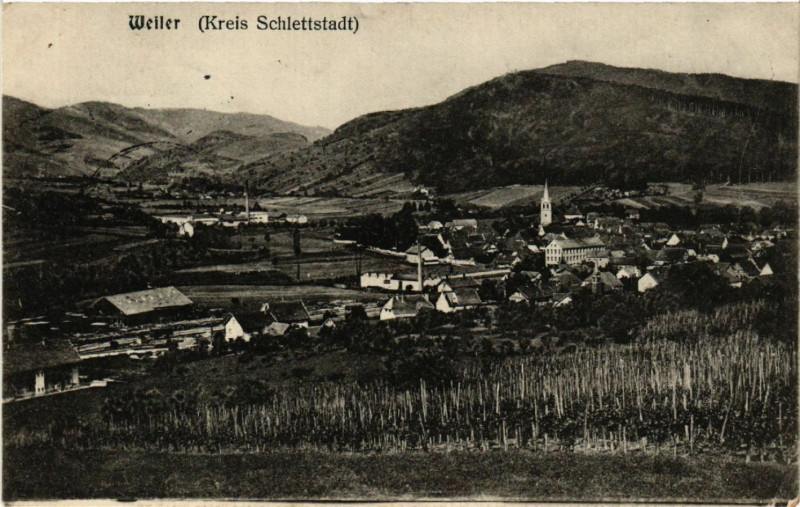 Carte postale ancienne Weiler