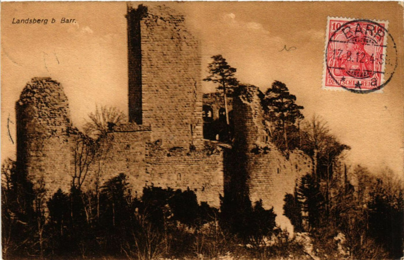 Carte postale ancienne Landsberg b Barr à Barr