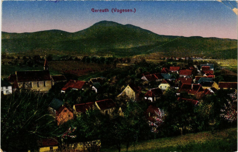 Carte postale ancienne Gereuth