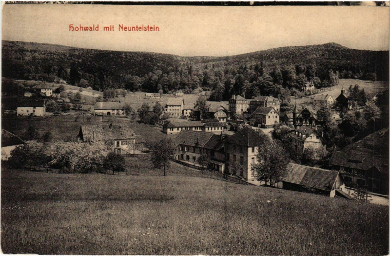Carte postale ancienne Dohwald mit Neuntelstein