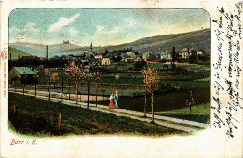 Carte postale ancienne Barr i. E. à Barr