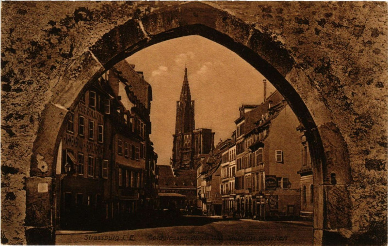 Carte postale ancienne Strassburg
