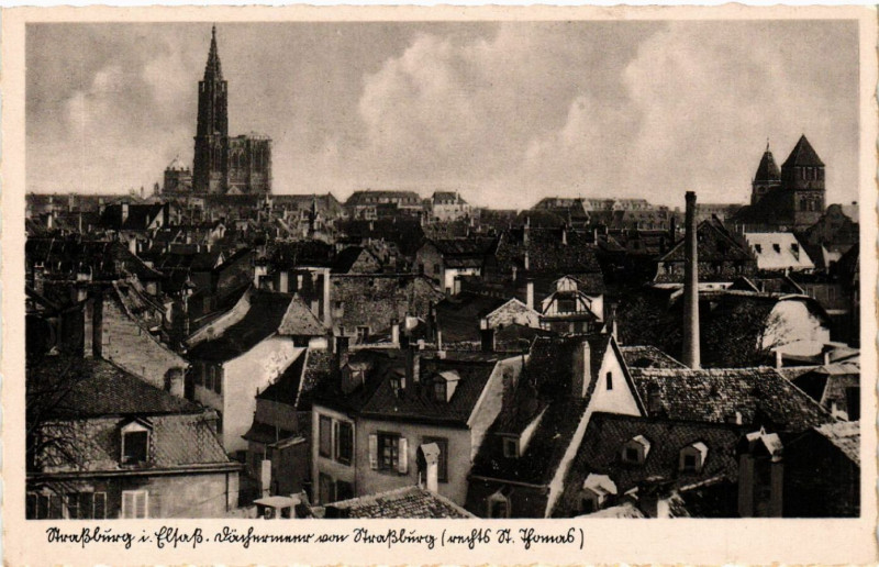 Carte postale ancienne Strassburg