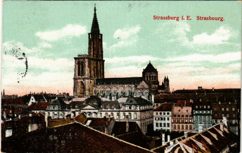 Carte postale ancienne Strassburg