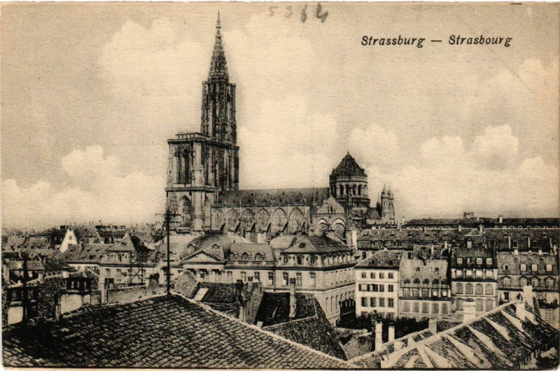 Carte postale ancienne Strassburg