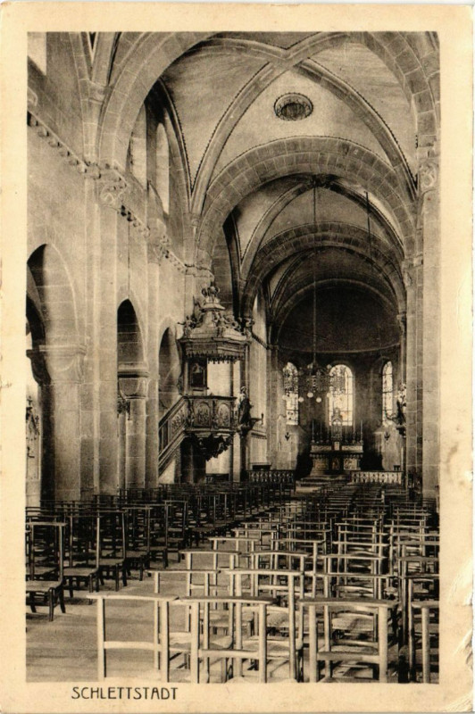 Carte postale ancienne Schlettstadt