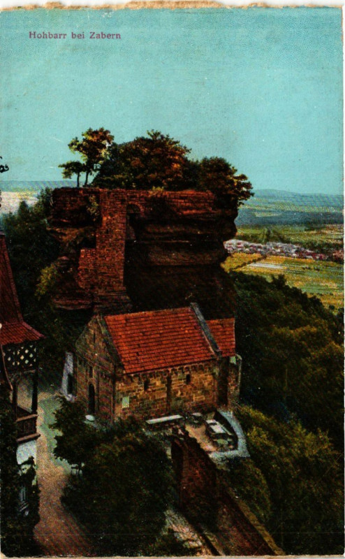 Carte postale ancienne Hohbarr b. Zabern à Barr