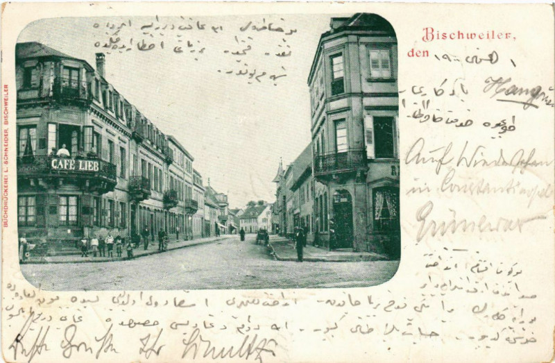 Carte postale ancienne Bischweiler den