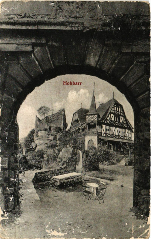 Carte postale ancienne Hohbarr à Barr