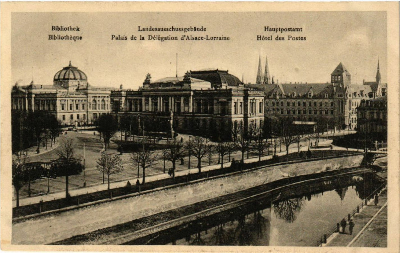 Carte postale ancienne Strassburg