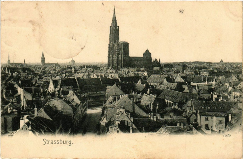 Carte postale ancienne Strassburg