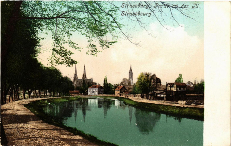 Carte postale ancienne Strassburg