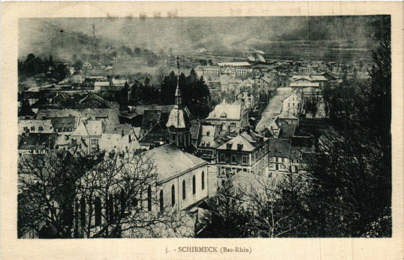 Carte postale ancienne Schirmek