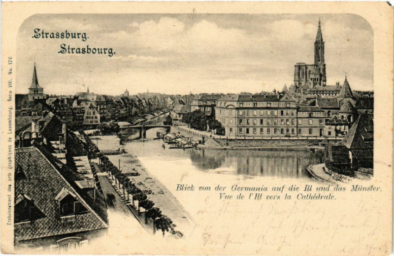 Carte postale ancienne Strassburg