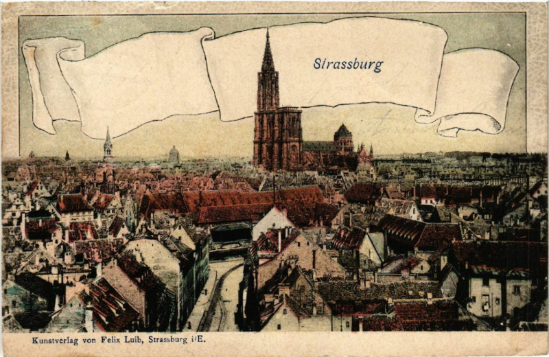 Carte postale ancienne Strassburg
